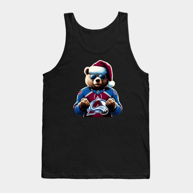 Colorado Avalanche Christmas Tank Top by Americansports